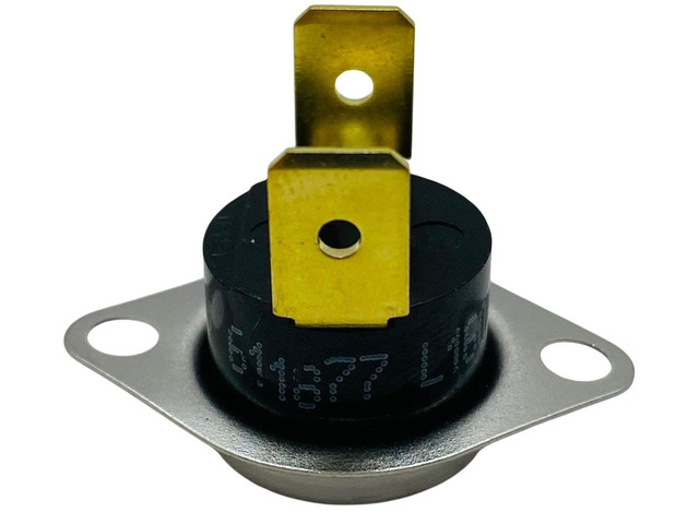 Furnace Thermostat Auto Reset, 1/4' Terminal 160°F Cut-Out / 120°F Cut-In SLS160