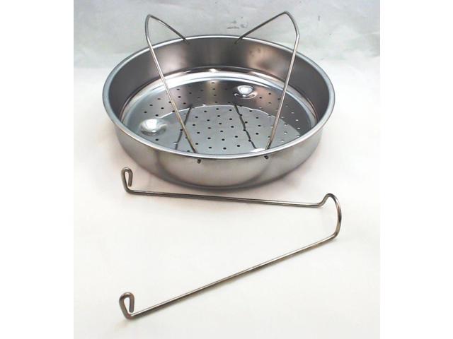 Photos - Food Steamer / Egg Boiler Presto Pressure Cooker Stainless Steel Basket w/Trivet, 85650 85650 