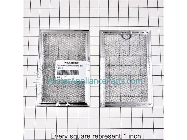 Photos - Other household accessories General Electric GE Microwave Grease Filter WB06X10309 727908032901 