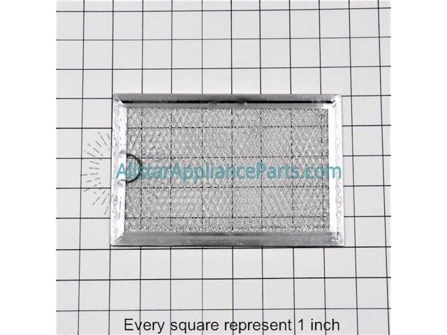 Photos - Other household accessories General Electric GE Microwave Grease Filter WB06X10359 048172017297 