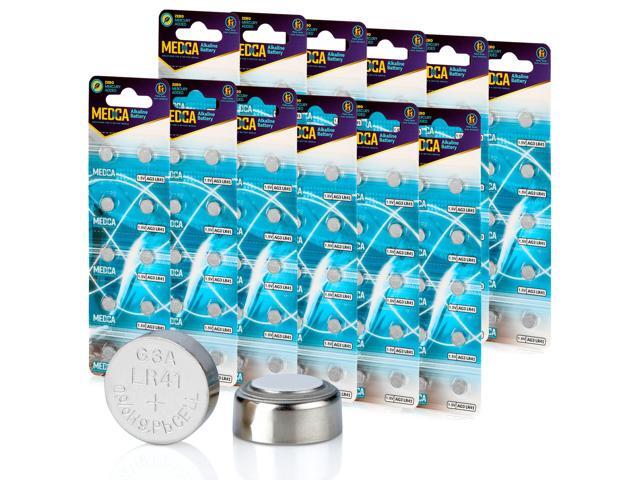 1.5V Alkaline Batteries - LR754 AG5 393 754 LR48 193 Battery - Button Coin Cell for Hearing Aids, Amplifiers, Clocks, Toys, Remotes, Calculators,.