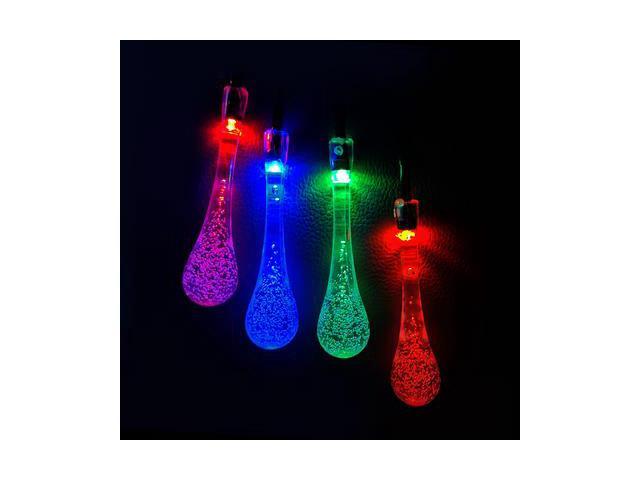 Photos - LED Strip eco4life Solar Water Drop String Light WDSL020