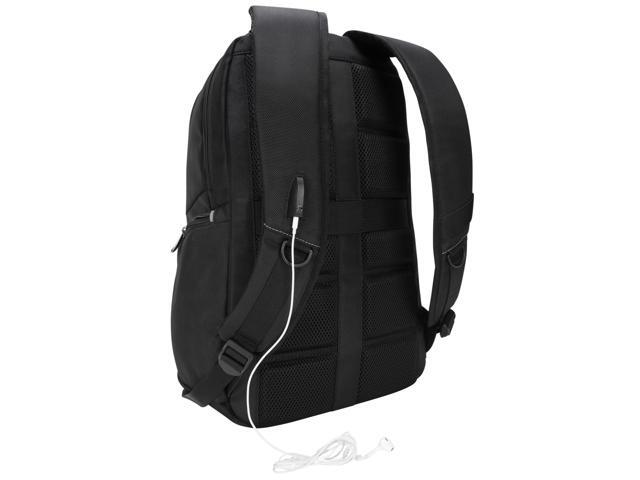 Targus Carrying Case For 16' Notebook - Black With Earphone Jack In Strap