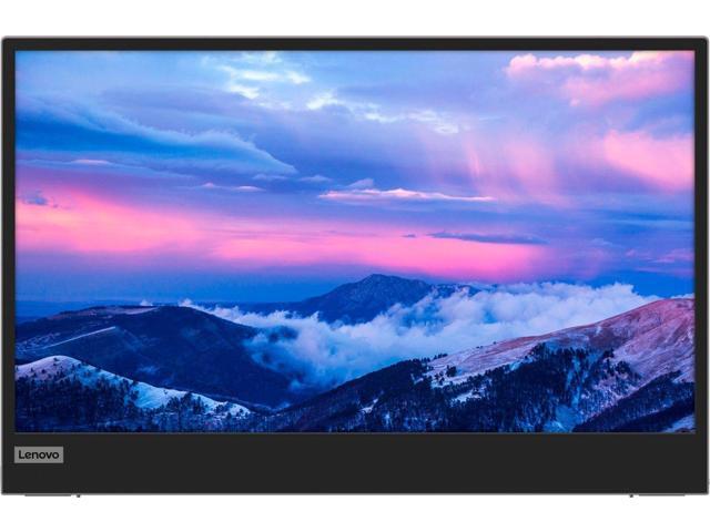 Lenovo L15 15.6' Full HD LED 60Hz Mobile tilt up to 90-degrees USB-C - Low Blue Light Certified USB-C 6ms response time Portable Monitor