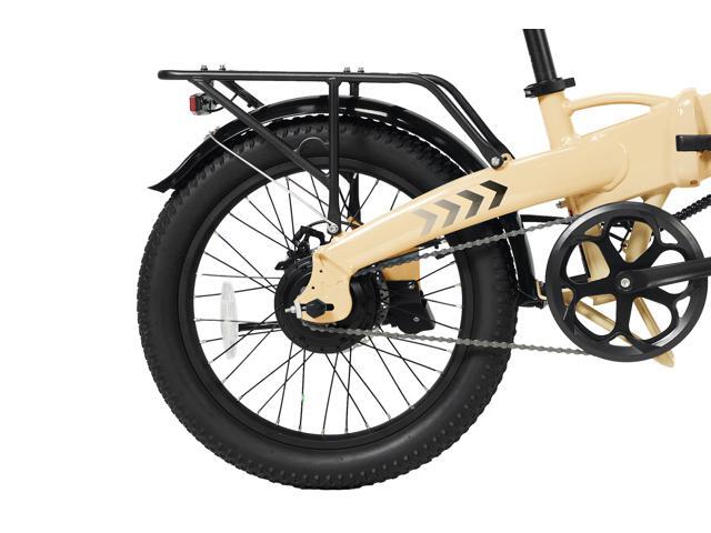GoPowerBike GoVolt Folding Electric Bike for Adults 20' Tires 500W Motor 45+ Mile Range 20mph Top Speed 5 Pedal Assist Levels Removable...