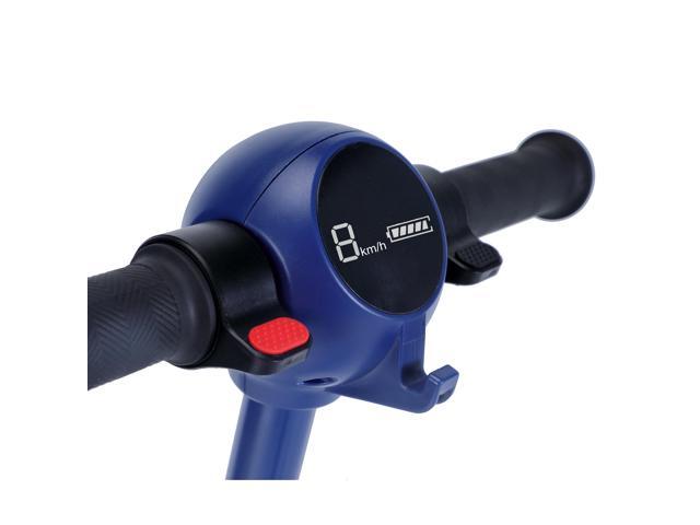 GoPowerBike GoGlide Electric Scooter 6.5 Tires Top Speed 10 MPH 130W Motor LED Display IPX4 Water Resistance