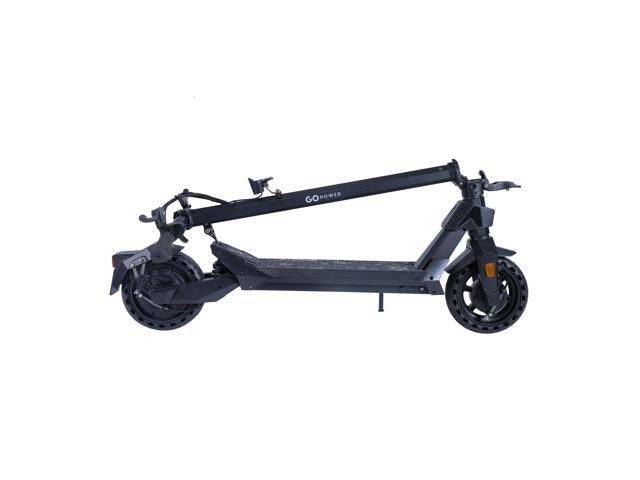 GoPowerBike GoOne Electric Scooter Adult Foldable E-Scooter 8.5' Solid Tires Up to 15.5-Mile Range 3 Speed Modes 18.6mph Top Speed 400W...