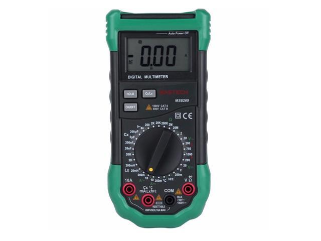 Mastech MS8269 Multimeter Digital Multimeter MS8264 Electrical Measure Tool Current Resistance Capacitance Tester ( Model: MS8269 )