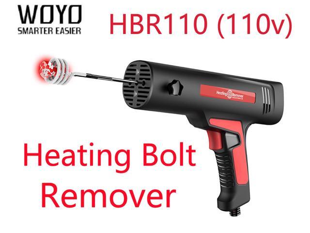 [ Original Authorized ] WOYO HBR110 Induction Heating Bolt Remover Car Body Repair With 4 Coil Kit 110V Mini Induction Heater Tool HBR110