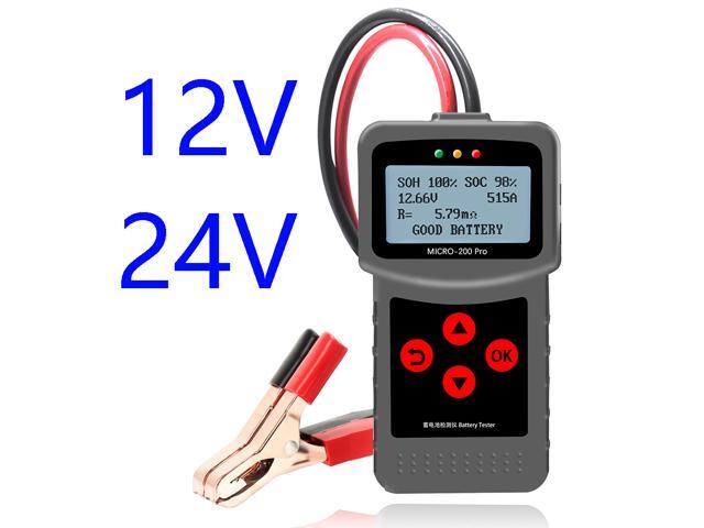 Original LANCOL Micro-200 Pro 12V 24V Car Battery Tester IEC SAE CCA EN Digital Battery Analyzer Micro 200 Pro