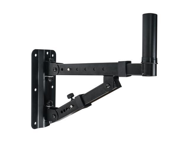 Sound Town 2-Pack Adjustable Wall Mount Speaker Brackets with 180-degree Swivel