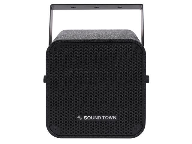 Sound Town 5" 70V/100V Wall-Mount Installation Speaker for Restaurants, Bars, Cafes, Schools, Churches, Black