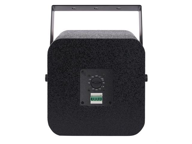 Sound Town 5" 70V/100V Wall-Mount Installation Speaker for Restaurants, Bars, Cafes, Schools, Churches, Black