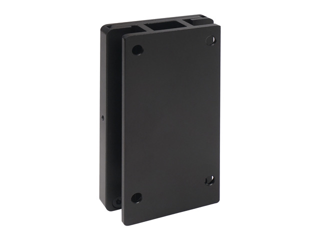 Sound Town 2-Pack Universal Speaker Wall Mount Brackets, 4.25' x 2' Mounting Template, Black (CWB-1-PAIR)