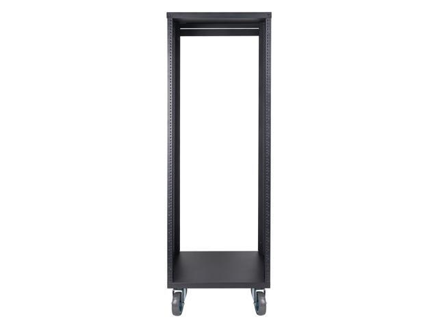 STRK-M30U Sound Town 30U Universal Steel Rack, w/ 3' Locking Casters, Vented Side Panels for Audio Video, Server and Network Equipment (STRK-M30U)