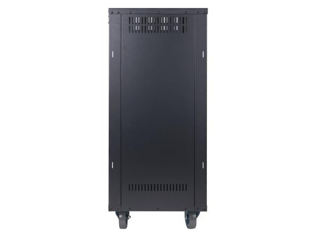 STRK-M21U Sound Town 21U Universal Steel Rack w/ 3 Locking Casters Vented Side Panels for Audio Video Server and Network Equipment (STRK-M21U) - image 5