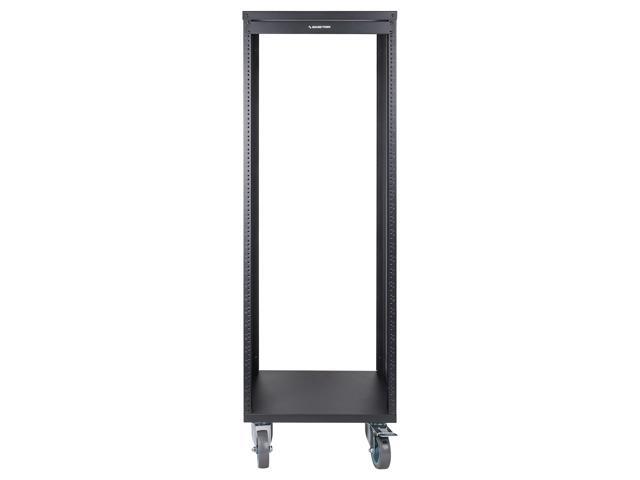 STRK-M30U Sound Town 30U Universal Steel Rack, w/ 3' Locking Casters, Vented Side Panels for Audio Video, Server and Network Equipment (STRK-M30U)
