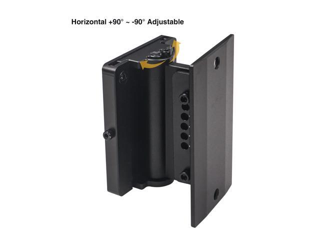 Sound Town Speaker Wall Mount Bracket with Angle Adjustment for STCL-64 Column Speaker, Black (STCL-AB)