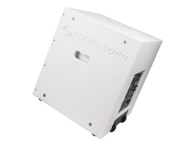 Sound Town 2000W 18 Active Powered Subwoofer with 2 Speaker Outputs DJ/PA Pro Audio Sub with 4 Voice Coil White (CARPO-18SWPW) - image 6