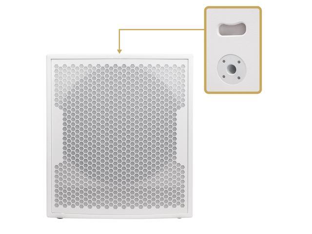 Sound Town 2000W 18 Active Powered Subwoofer with 2 Speaker Outputs DJ/PA Pro Audio Sub with 4 Voice Coil White (CARPO-18SWPW) - image 7