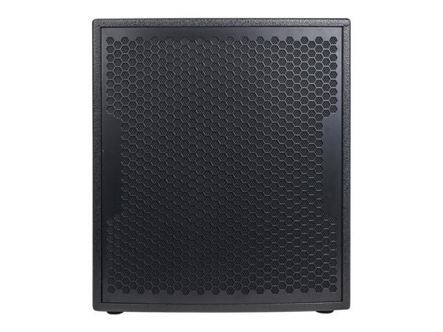 Sound Town 2000W 18' Powered PA Subwoofer with 2 Speaker Outputs, DJ/PA Pro Audio Sub with 4' Voice Coil, Black (CARPO-18SPW)