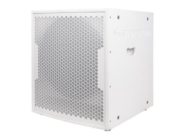 Sound Town 2000W 18 Active Powered Subwoofer with 2 Speaker Outputs DJ/PA Pro Audio Sub with 4 Voice Coil White (CARPO-18SWPW) - image 3