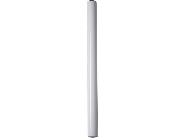 Sound Town 2-Pack 20" Subwoofer Mounting Poles, Compatible with 35mm Mount, White (STSD-20W-PAIR)