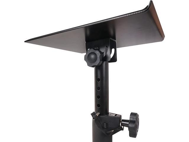 Sound Town 2-Pack Desktop Clamp-On Studio Monitor Speaker Stands with Horizontal/Vertical Speaker Orientation (STSD-DCM-PAIR)