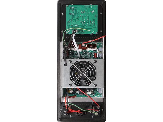 Sound Town Class-D Plate Amplifier for PA DJ Subwoofer Cabinets, 750W RMS, w/Low-Pass Filter and High-Pass Outputs (STPAS-G1DSP)