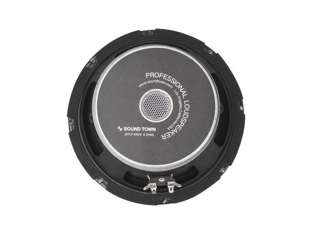 Sound Town 8' 200W Raw Woofer with 2' Voice Coil, 50 oz Magnet, Replacement Woofer for CARME-208S, CARME-208SPW, 8-ohm (STLF-08VS)