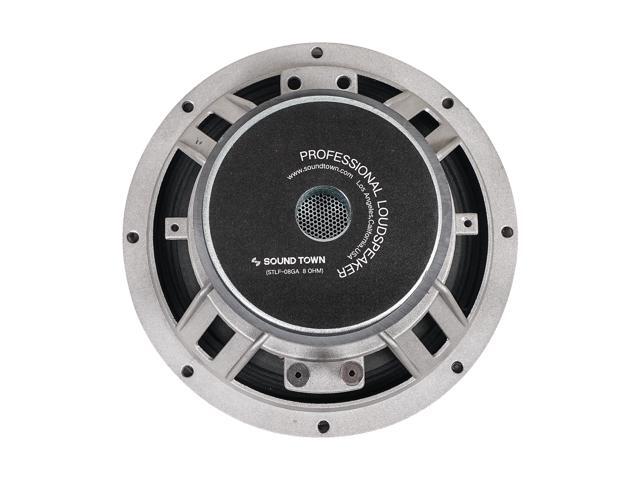 Sound Town 8-inch 150W Cast Aluminum Frame Woofer, Replacement Woofer for PA/DJ Speakers, Bass Guitar Cabinets (STLF-08GA)