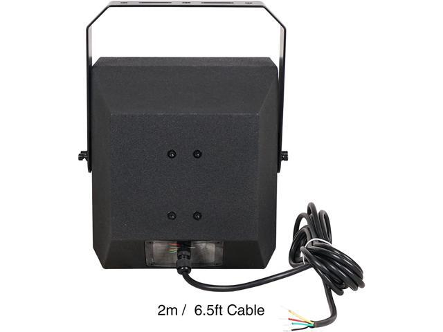 Sound Town IP55 Certified 2-Way 70V/100V 6' Coaxial Weather-Resistant Installation Loudspeaker with U Bracket, Black (TITAN-6B)