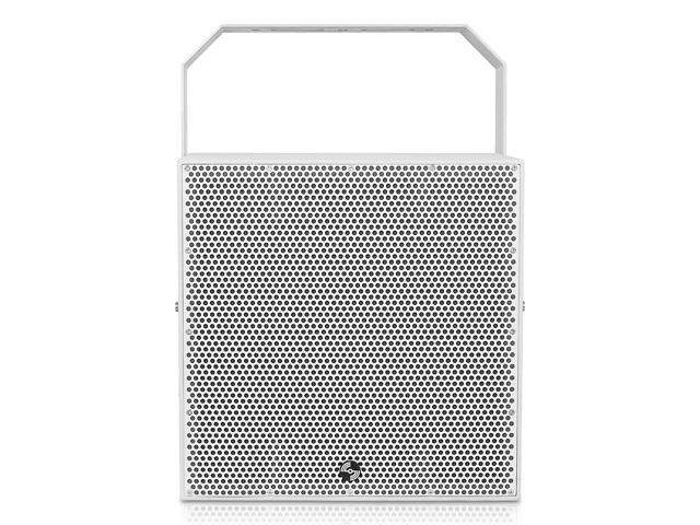 Sound Town IP55 Certified 2-Way 12' Coaxial Weather-Resistant Installation Loudspeaker with U Bracket, Gray (TITAN-12G)
