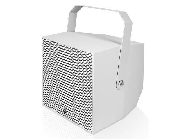 Sound Town IP55 Certified 2-Way 12' Coaxial Weather-Resistant Installation Loudspeaker with U Bracket, Gray (TITAN-12G)