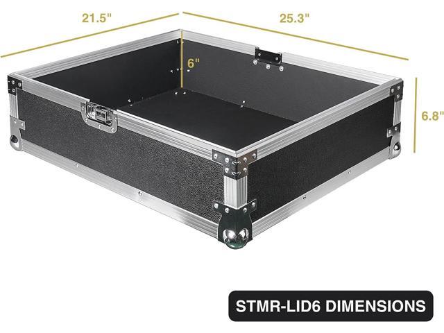 Sound Town Heavy-Duty Plywood Replacement Lid with Inner Height 6' for STMR Series Rack/Road Case (STMR-LID6)