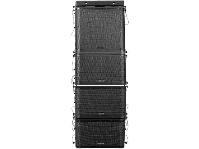 Sound Town ZETHUS Series Powered Line Array Speaker System with One 18-inch Subwoofer, Three 12-inch Line Array Speakers, Versatile Installations,...