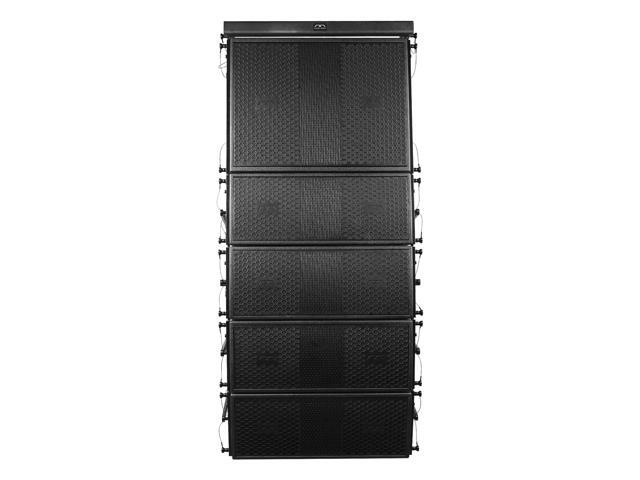 Sound Town Mode Audio Series Passive Line Array Speaker System with One 18-inch Subwoofer, Four Dual 8-inch Line Array Speakers, Italian Drivers,...