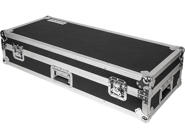 Sound Town Plywood 49-Note Keyboard ATA Flight Case, with Recessed Handles and Latches, High-density Foam Interior (STRC-KB49W)