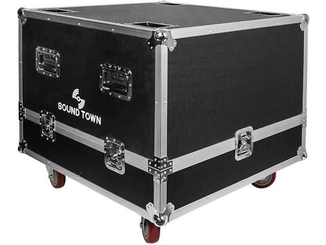 Sound Town Flight Case for Four ZETHUS-208BV2 Line Array Speakers (STRC-Z208X4)