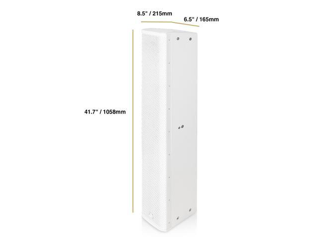Sound Town High-Power 1300W Passive Column Line Array Speaker with 6x5 Woofers, Dual Compression Drivers, Birch Plywood, Wall Mount, for...