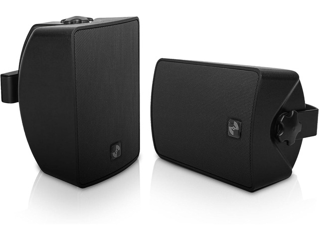 Sound Town Commercial Restaurant Bluetooth Amplifier + Surface-Mount Speaker Set, with One 6-Zone 70V/100V Amplifier with Bluetooth, 6 x 4.5-Inch...