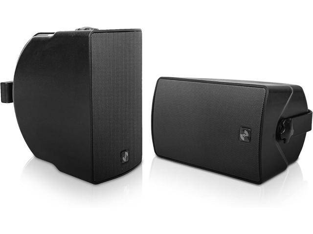 Sound Town Commercial Restaurant Bluetooth Amplifier + Surface-Mount Speaker Set, with One 6-Zone 70V/100V Amplifier with Bluetooth, 6 x 6.5-Inch...