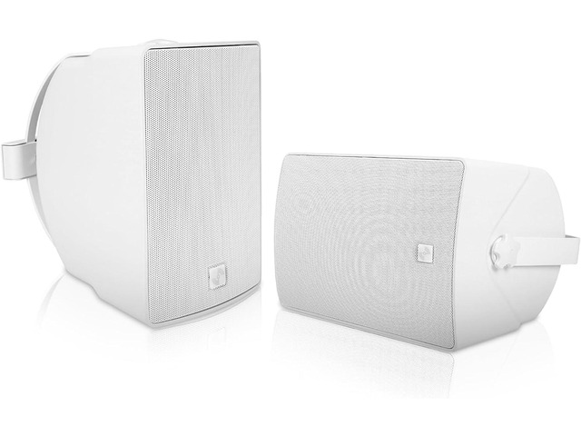 Sound Town Commercial Restaurant Bluetooth Amplifier + Surface-Mount Speaker Set, with One 6-Zone 70V/100V Amplifier with Bluetooth, 6 x 6.5-Inch...