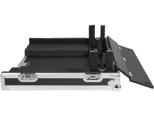 Sound Town ATA Plywood Mixer Case with Interior Foam Protection, Dog House and Caster wheels for Allen & Heath SQ7 Mixer Console (STRC-SQ7DH)