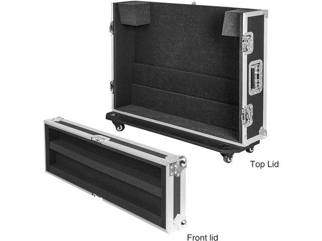 Sound Town ATA Plywood Mixer Case with Interior Foam Protection, Dog House and Caster wheels for Allen & Heath SQ7 Mixer Console (STRC-SQ7DH)