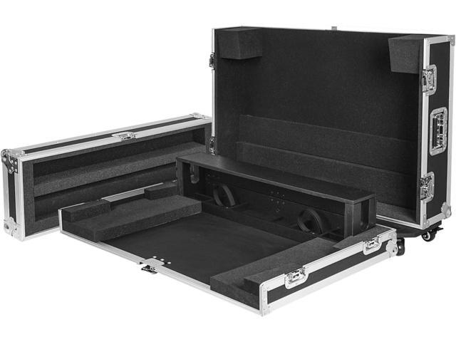 Sound Town ATA Plywood Mixer Case with Interior Foam Protection, Dog House and Caster wheels for Behringer X32 Mixer Console (STRC-X32DH)
