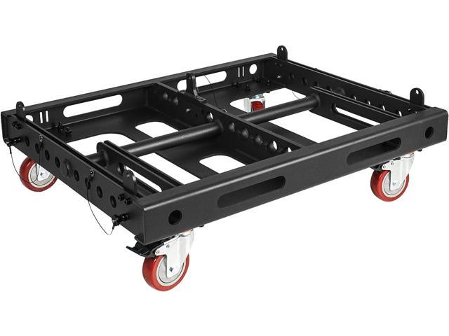 Sound Town ZETHUS Series Flying/Caster/Stacking Frame for ZETHUS-212LMH Line Array Speakers, Multi-Functional Design (ZETHUS-212FF)