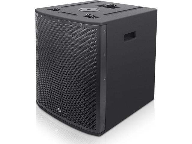 Sound Town ZETHUS Series 1400W Powered Line Array Subwoofer, with Class-D amp, DSP, Black for Live Sound, Stage, Clubs, Churches and Schools...