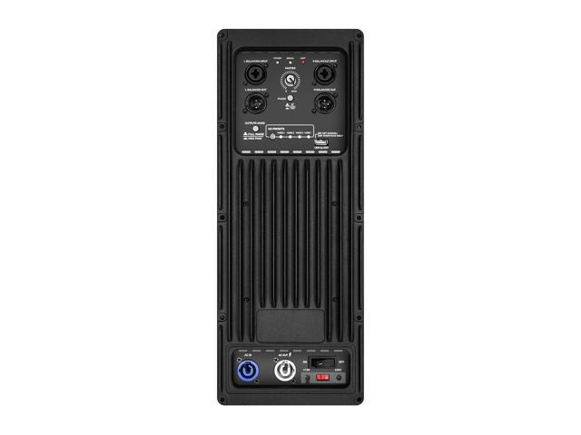 Sound Town CARME Series 1600W 18” Powered Subwoofer with DSP LPF Plywood Black (CARME-18SPW) - image 5