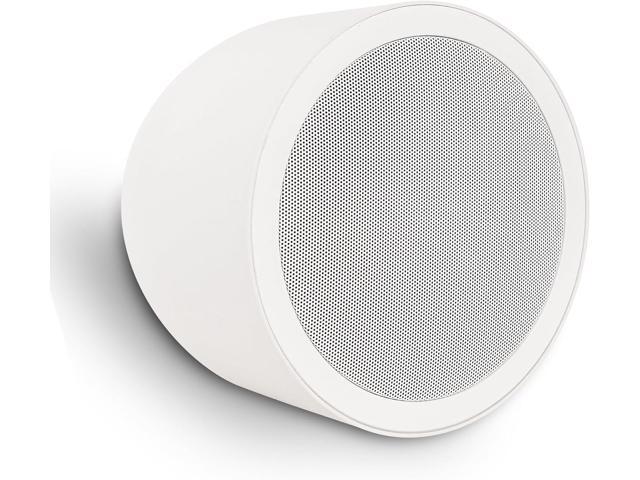 Sound Town 6.5' Weather-Resistant Pendant Speaker, 70V/100V/8-Ohm, Indoor/Outdoor Commercial Speaker for Home and Commerical Installation, White...
